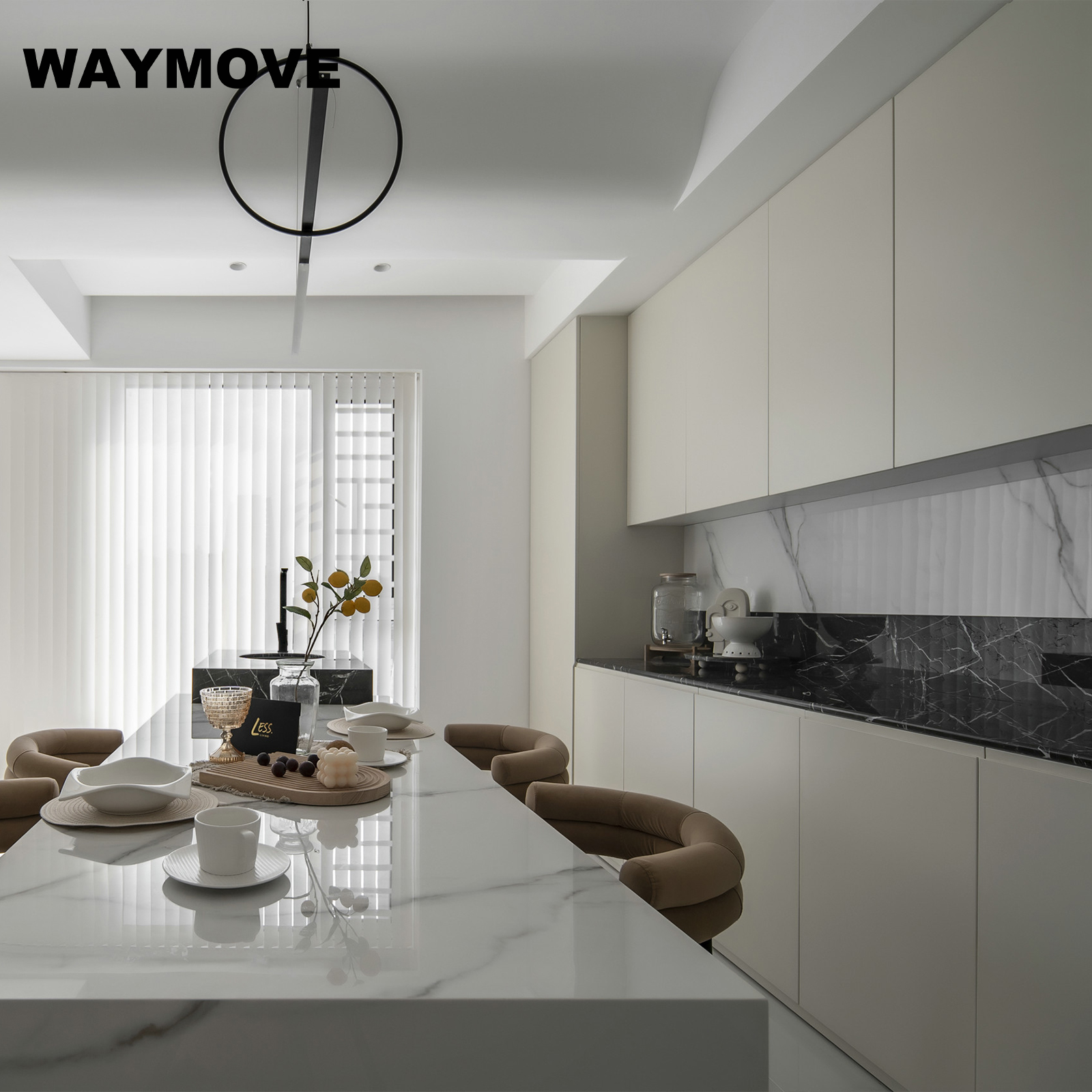 WAYMOVE Modern Kitchen Cabinets and Accessories for the Contemporary Kitchen