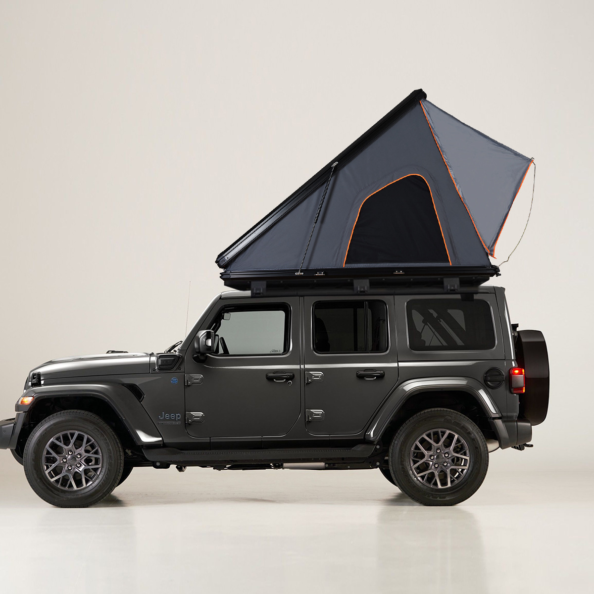 Лей noc xe Tente де toit 4x4 изготовленная на заказ алюминиевая треугольник Открытый Отдых для колес техники высокой проходимости, автомобильные диски на roofnest тент на крыше Жесткий корпус с Кровельным Покрытием