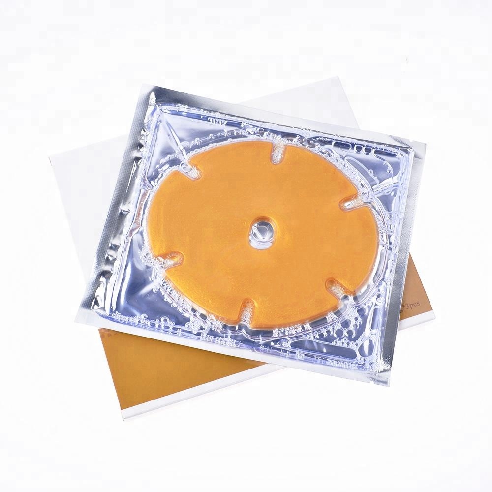 OEM/ODM Neutriherbs 24K Nano Gold лифтинг укрепляющий разглаживающий коллагеновый лист маска для ухода за грудью