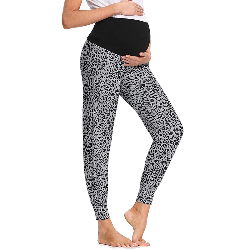 Women Maternity Casual Pants Stretchy Lounge Trousers