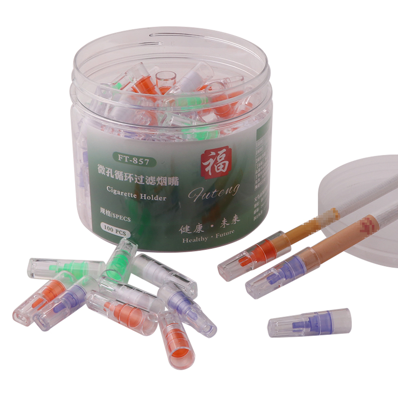Фильтры для курения сигарет Heathly care Futeng, 100 шт./контейнер
