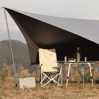Oem Wholesale Cheap Hammock Rain Fly Tarp Tent Outdoor Beach Ultralight Sun Shade Camping Shelter Waterproof Tarp/
