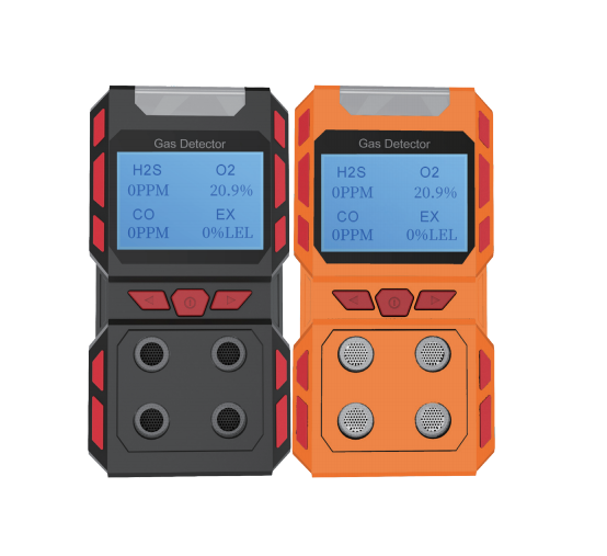 Portable 4 In 1 Multi H2s Co O2 EX Gas Leak Detector Hydrogen Sulfide H2S Gas Analyzer Oxygen Concentrator Analyzer