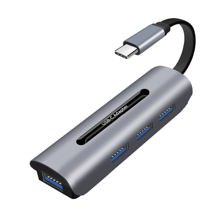 Высокоскоростной Мультимедийный адаптер 2,0 Multi 3,1 4 в 1 Тип 3,0 Usb C концентратор 4 порта от производителя