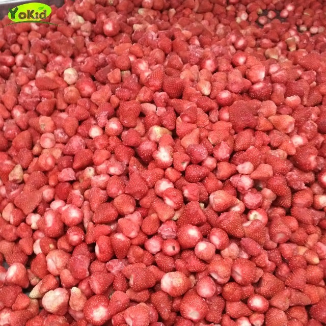 Naturally IQF Strawberries Cubes