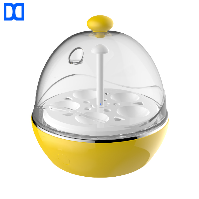 Hot item yellow electric egg steamer 5 eggs capacity for home breakfast