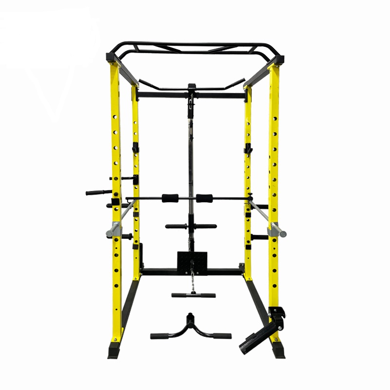 Заказная силовая клетка с LAT Pull Down и Landmine, 1000LB мощная силовая стойка, полный домашний тренажерный зал для тяжелой атлетики