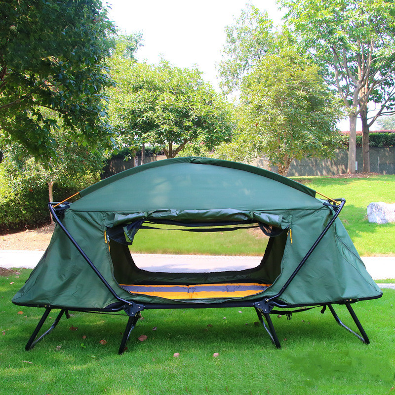 Waterproof Multipurpose Camping Outdoor Sleeping Be 2 Person Double Cots Sleeping Bed Tent Cot