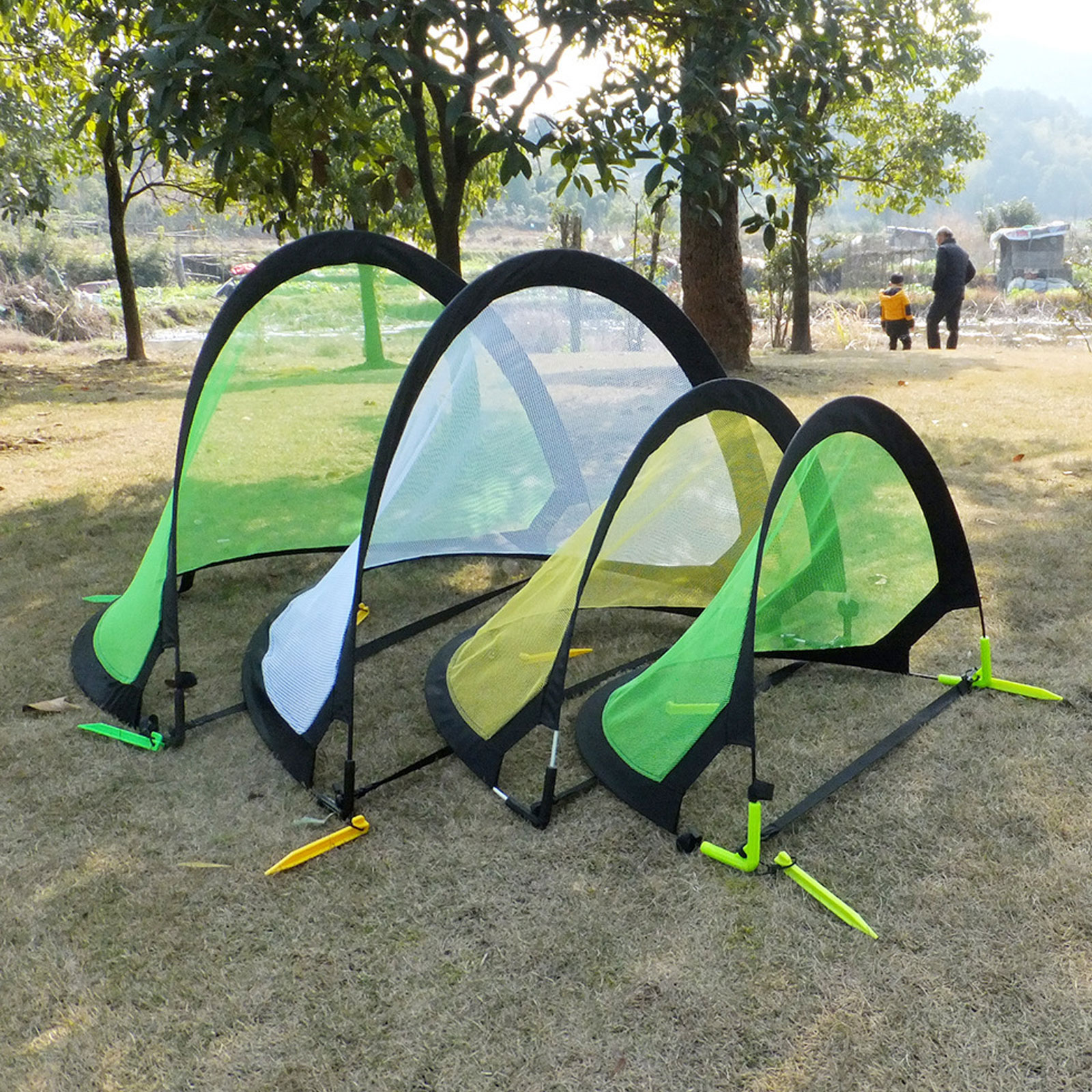 Pop-up Mini Portable Football Soccer Goal with Factory Wholesale Custom Logo