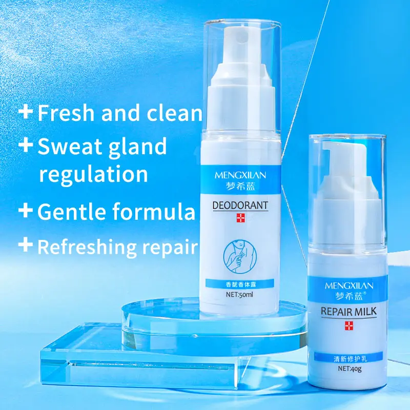 OEM ODM Natural deodorant hidroschesis body spray set fresh remove body odor