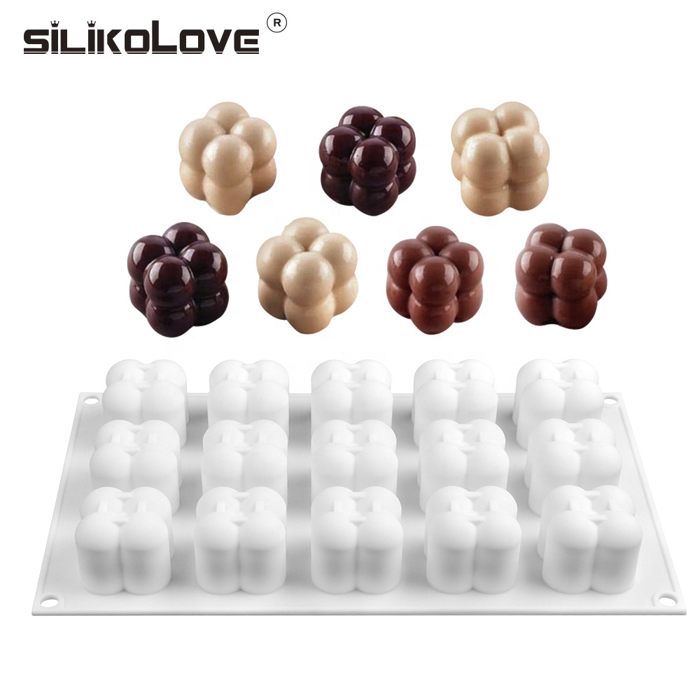 SILIKOLOVE, новая 3D форма для шоколада, силиконовые формы для украшения тортов, форма для конфет, поднос для десертов
