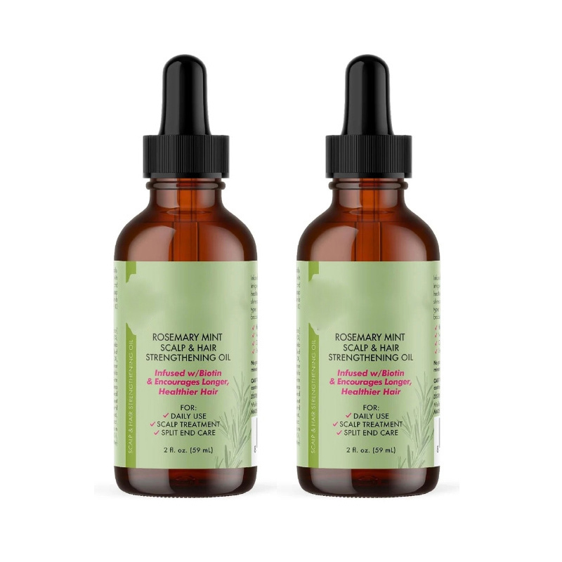 Rosemary Hair Care Essential Oil 59ml Rosemary Mint Strong Hair Essential Oil