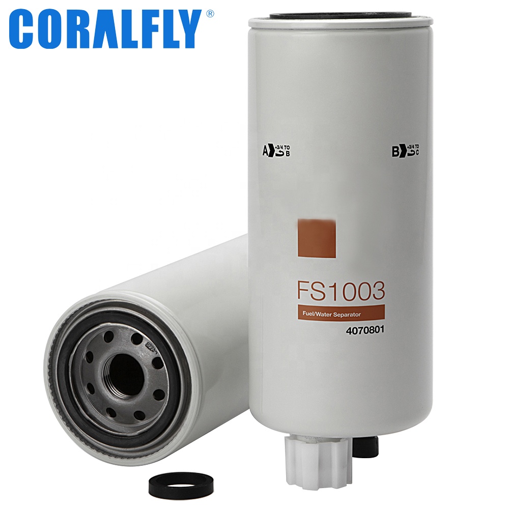 Топливный/водный сепаратор CORALFLY fs1003, Сменный фильтр Fleetguard