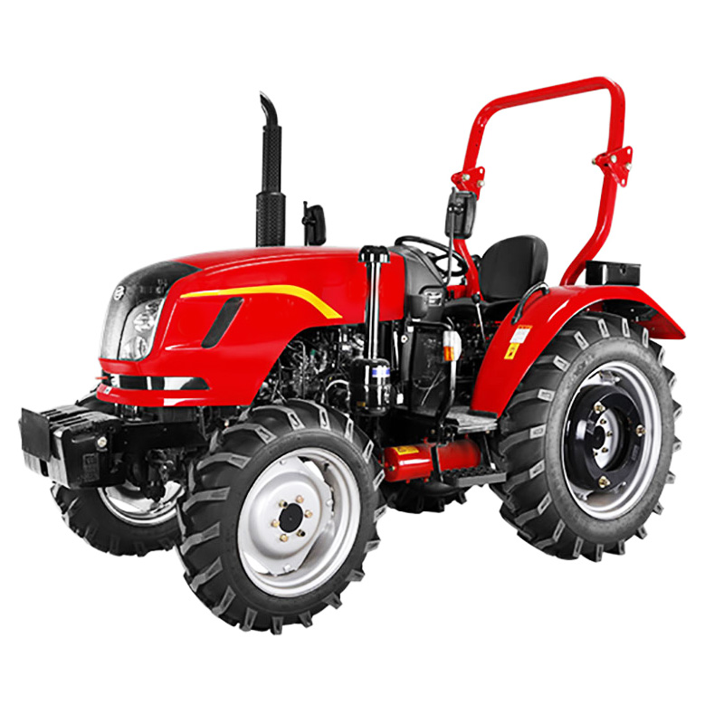 Отличное качество 4 in1bucket 60 110HP сельскохозяйственный трактор 4WD