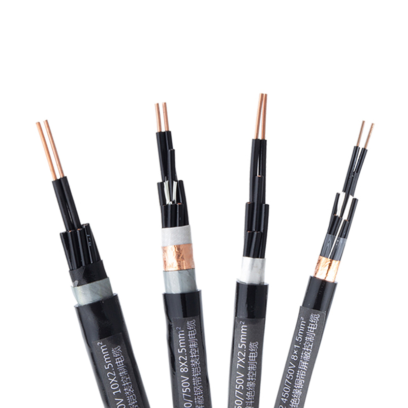 450/750v 10 core 12 core 1,5mm pvc изоляционный контрольный кабель