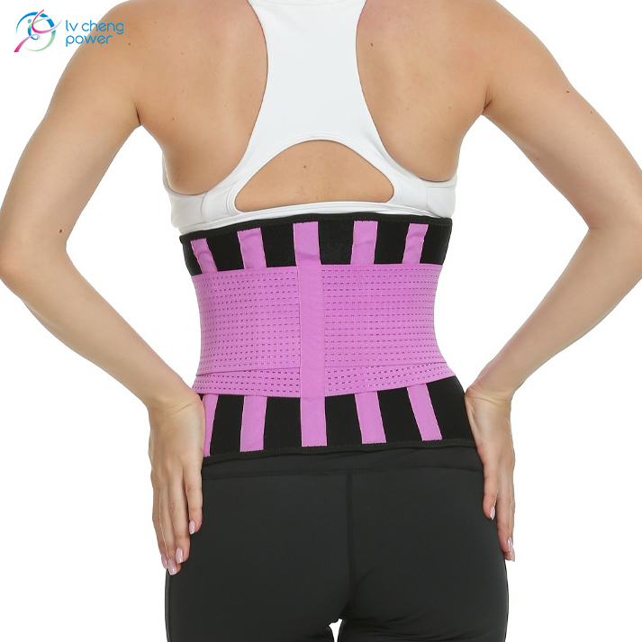 Custom Logo Breathable Sport Slimmer Waist Belt Sauna Sweat Waist Support