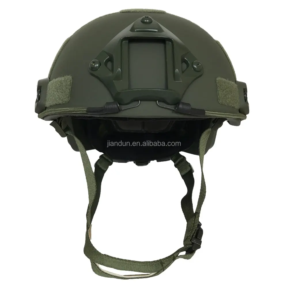 High Impact Resist High Strength Army Police Military NIJ 3A IIIA 9mm .44 Combat Tactical Bulletproof Aramid PE Ballistic Helmet