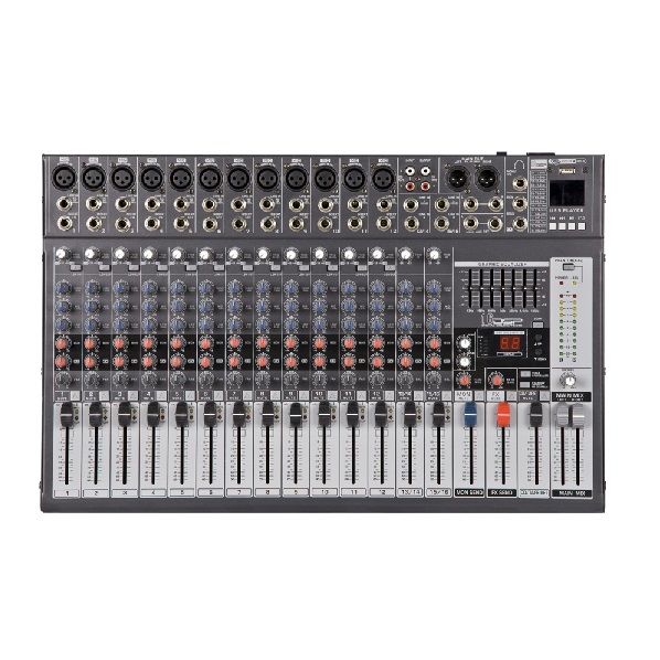EM16 16-канальный аудио микшер/16DSP/USB/ESP эхо