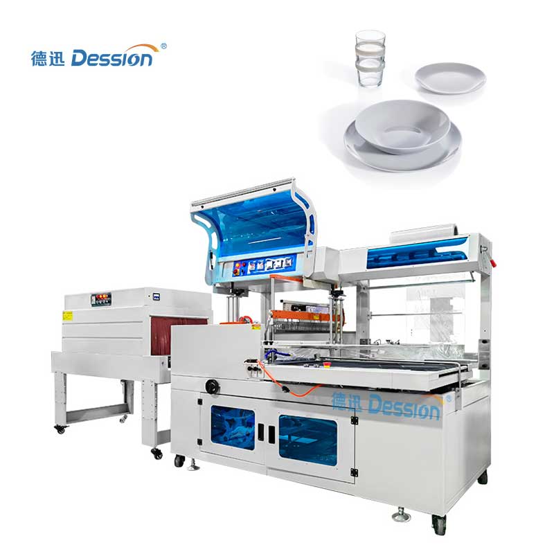 Automatic Heat Shrinking Wrapping Machine Factory Price For Spiral powder box / Book / Gift box