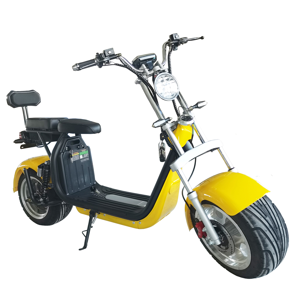 Bjane складной взрослых 2 колеса электрический мотоцикл скутеров Citycoco elettricos Elektroroller Skuter Elektryczny S по бездорожью с толстыми покрышками