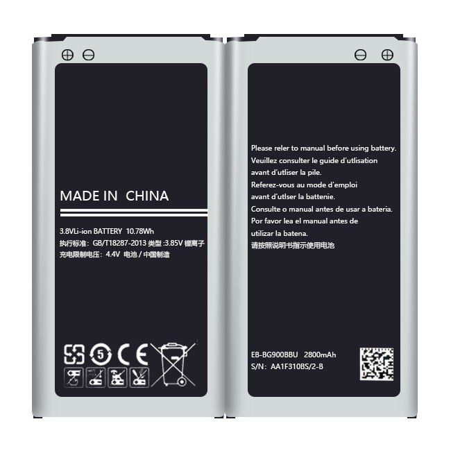 OEM EB-BG900BBU 2800mAh Galaxy S5 SV i9600 Сменный аккумулятор для Samsung