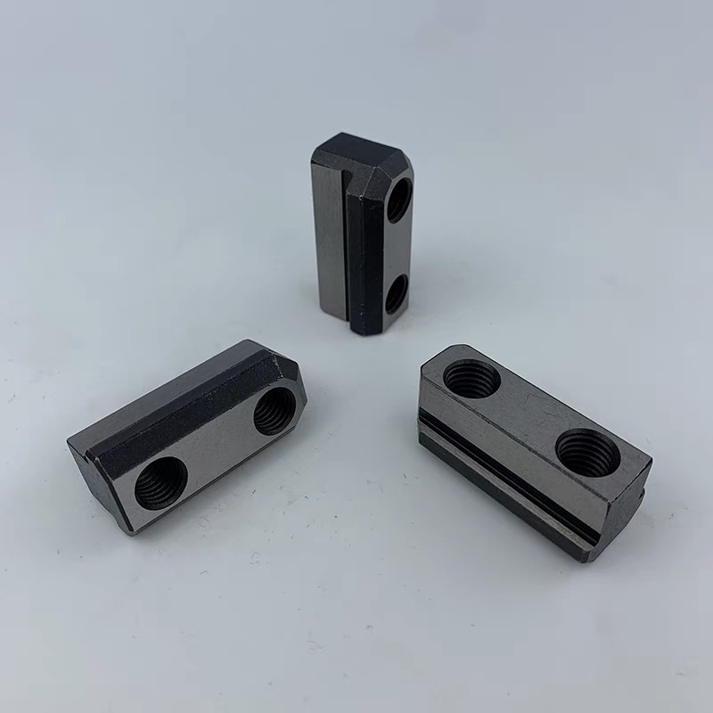 CNC lathe claw hydraulic power chuck accessories tool chuck seat base claw base slider 3 jaw T-block nut T-nut
