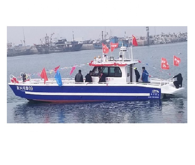 Grandsea 40 футов, алюминиевая лодка, посадочная площадка, грузовой корабль, производство Китай