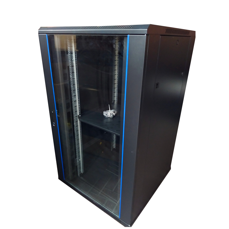 Wholesale Vertical Rack with Fan Accessories 800mm * 1000mm Communication 27U Network Cabinet Server Rack