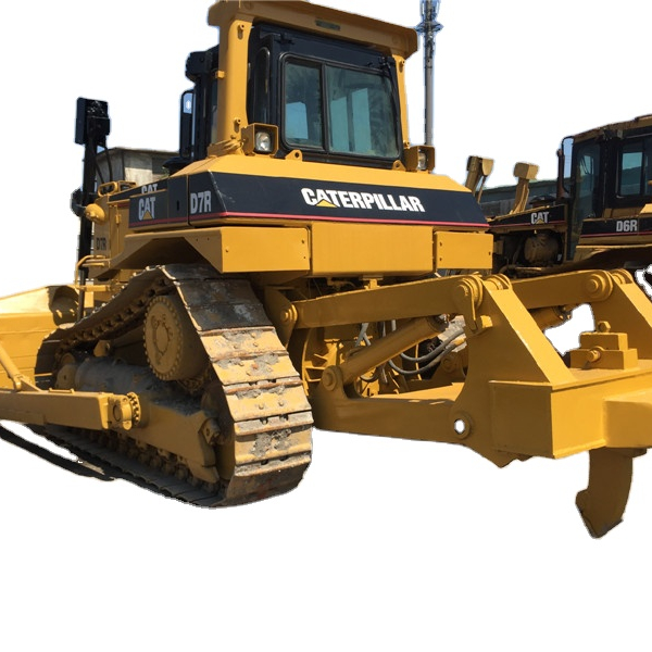 Дешевые б/у Гусеничные бульдозеры cat Caterpillar d7r, оригинальные японские гусеничные машины, бульдозеры cat d7r б/у