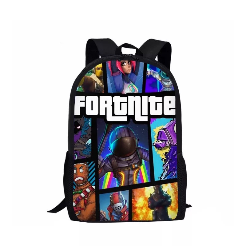 Школьный рюкзак Fortnites для подростков, модная Водонепроницаемая Детская сумка с игровым дизайном