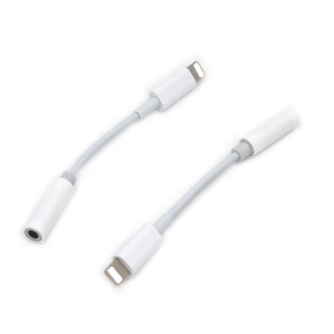 Поддержка новых iOS для Lightning на 3,5 мм разъем для наушников аудио адаптер для iPhone