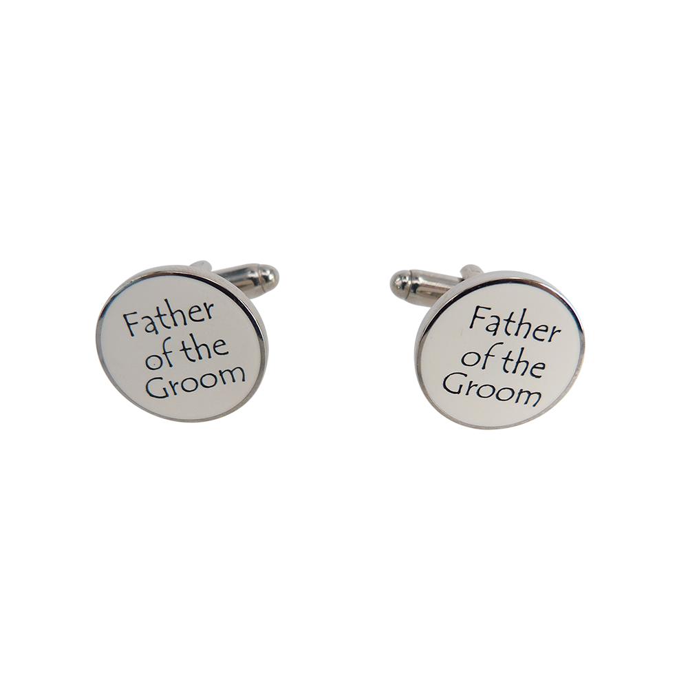 Custom Newest Men's Metal Gold Plating Cufflink For Men