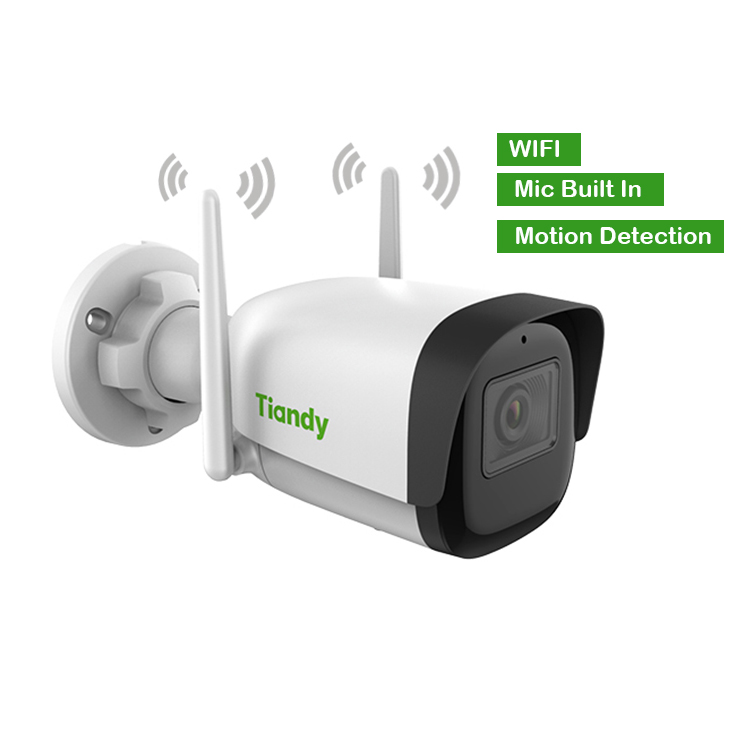 Наружная IP-камера видеонаблюдения Tiandy с Wi-Fi и датчиком движения, 3 Мп
