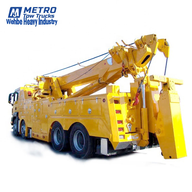 Американский рынок 50 тонн Metro Recovery для грузовиков сверхмощный роторный эвакуатор на заказ