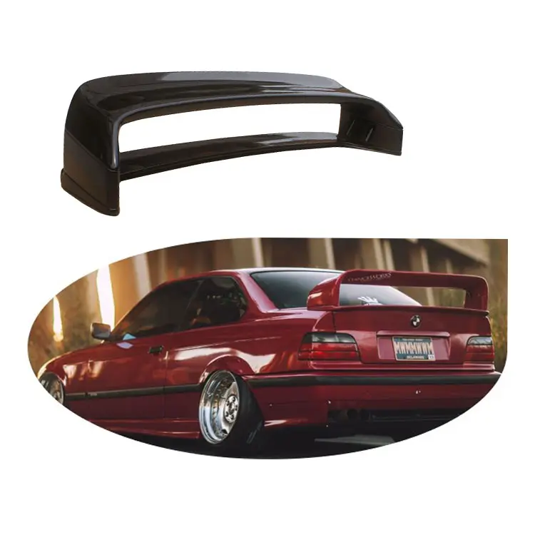 Rear Trunk Lid Wing Sport Spoiler Lip for BMW E36 3 Series Coupe M M3