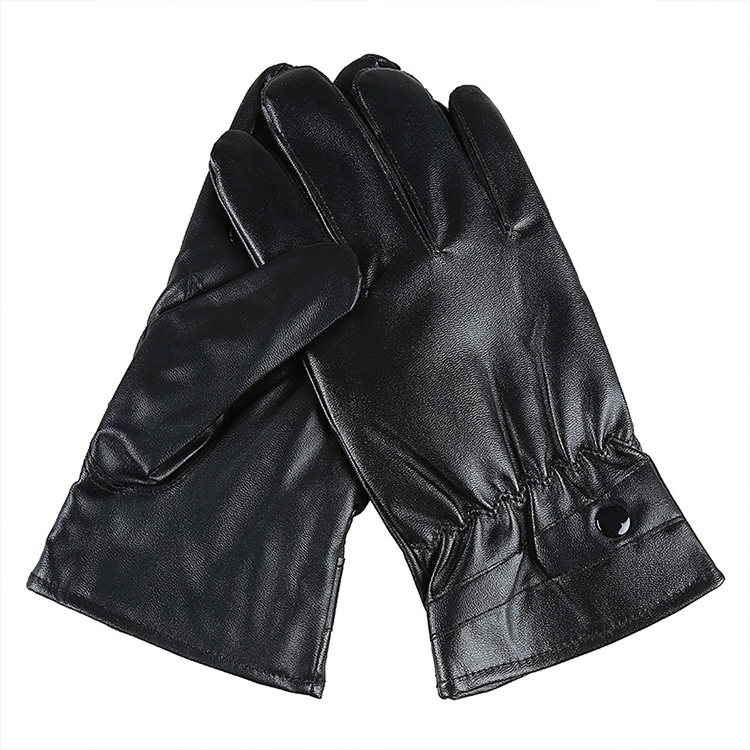 Wholesale Men Outdoor Motorcycle Riding Mittens Women Winter Warm Touch Screen Windproof Pu Gl oves