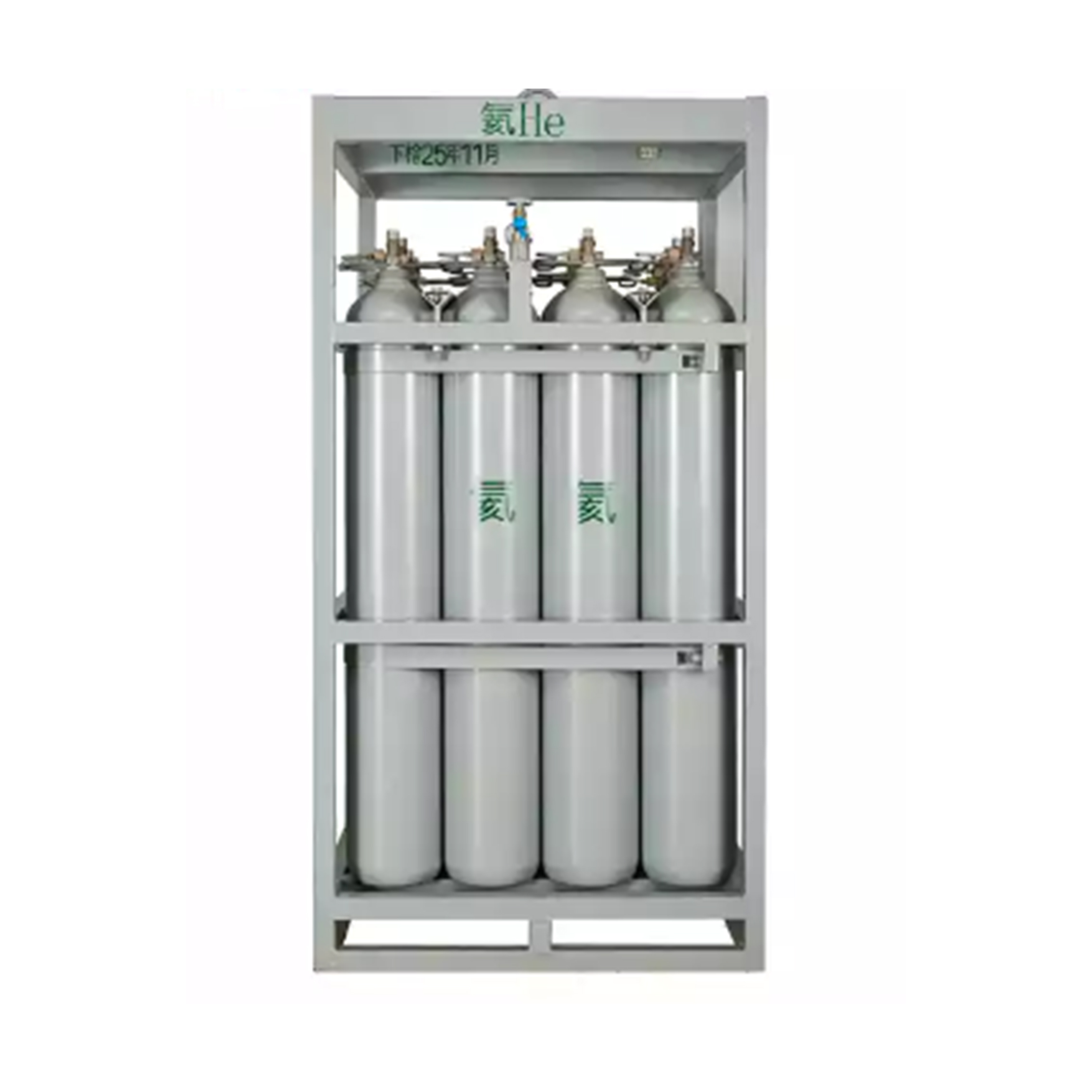 Оптовая цена, баллон высокой чистоты 99.99% 40 л/47 л, газовая гелиевая бутылка, газовая поставка гелия