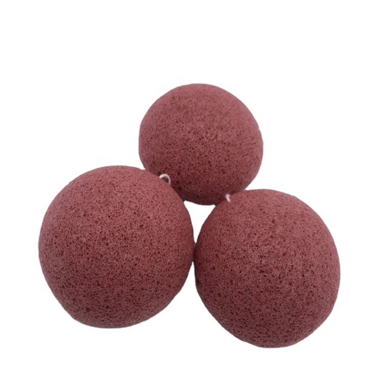 Amazon Trending Anti-Acne органические Конняку для лица французская глина коньяк очищающие губки бесплатные образцы