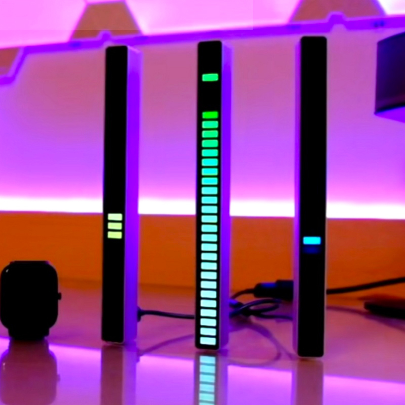 Аудио комплект звукосниматель свет Авто Аудио Пикап лампа с RGB дисплеем для Amazon горячая распродажа