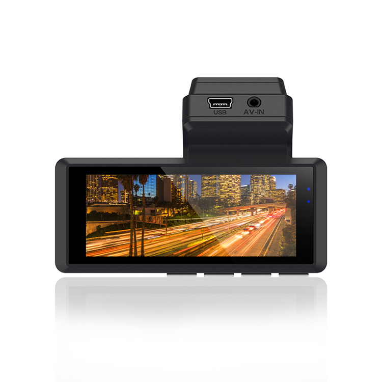 WiFi Car Black Box Dual Lens Dash Cam 3.16" Rear View Mirror Night Vision Car Recorder