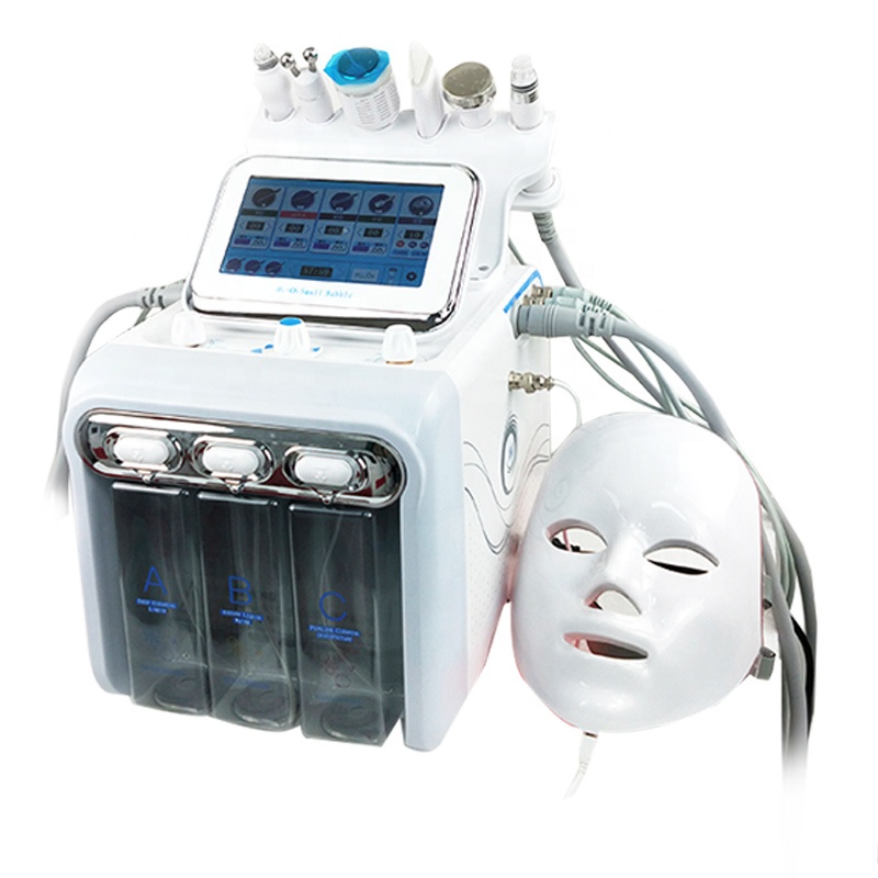 7 IN 1 Portable H2 O2 Aqua Peeling Microdermabrasion Machine / Hydra Dermabrasion Facial Machine / Hydro Microdermabrasion