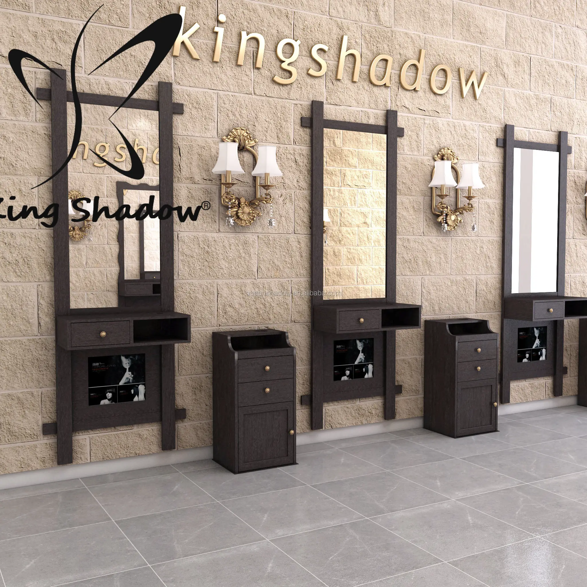 kingshadow salon styling stations hair station and barber station