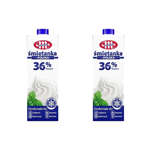 Горячая Распродажа! UHT / LONGLIFE Whipping Cream 36% FAT 0,5/1L