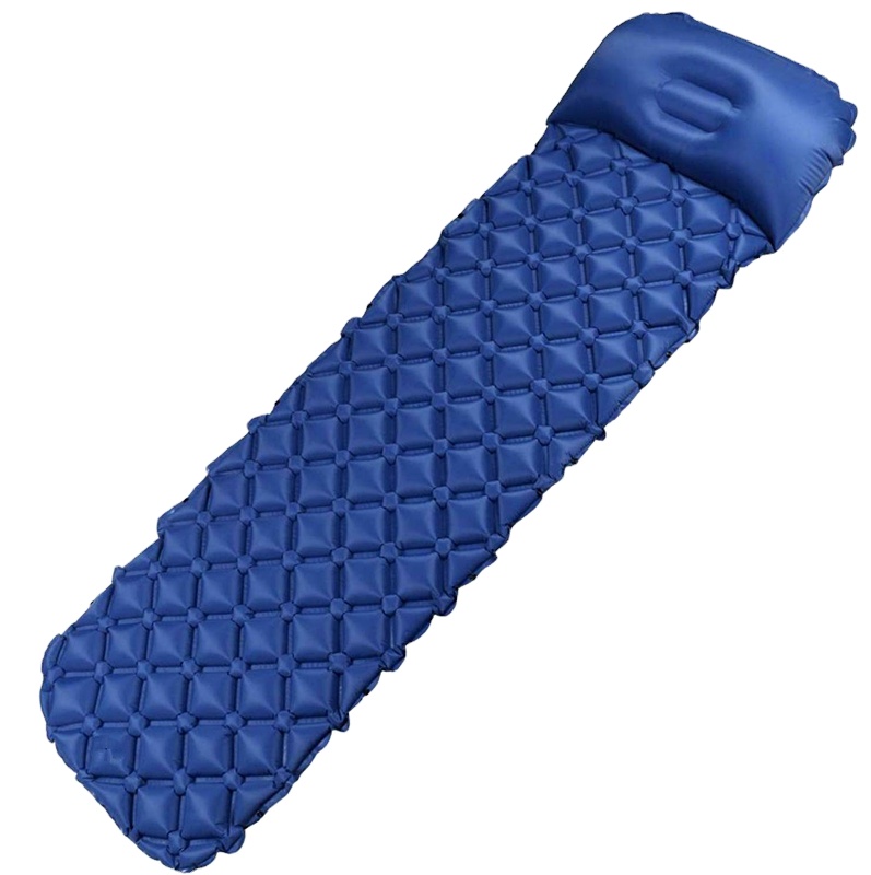 40D nylon Inflatable Camping Mat Hiking Travel Inflatable Hammock Tpu Insulated Folding Sleeping Bag Foldable Ultra Light