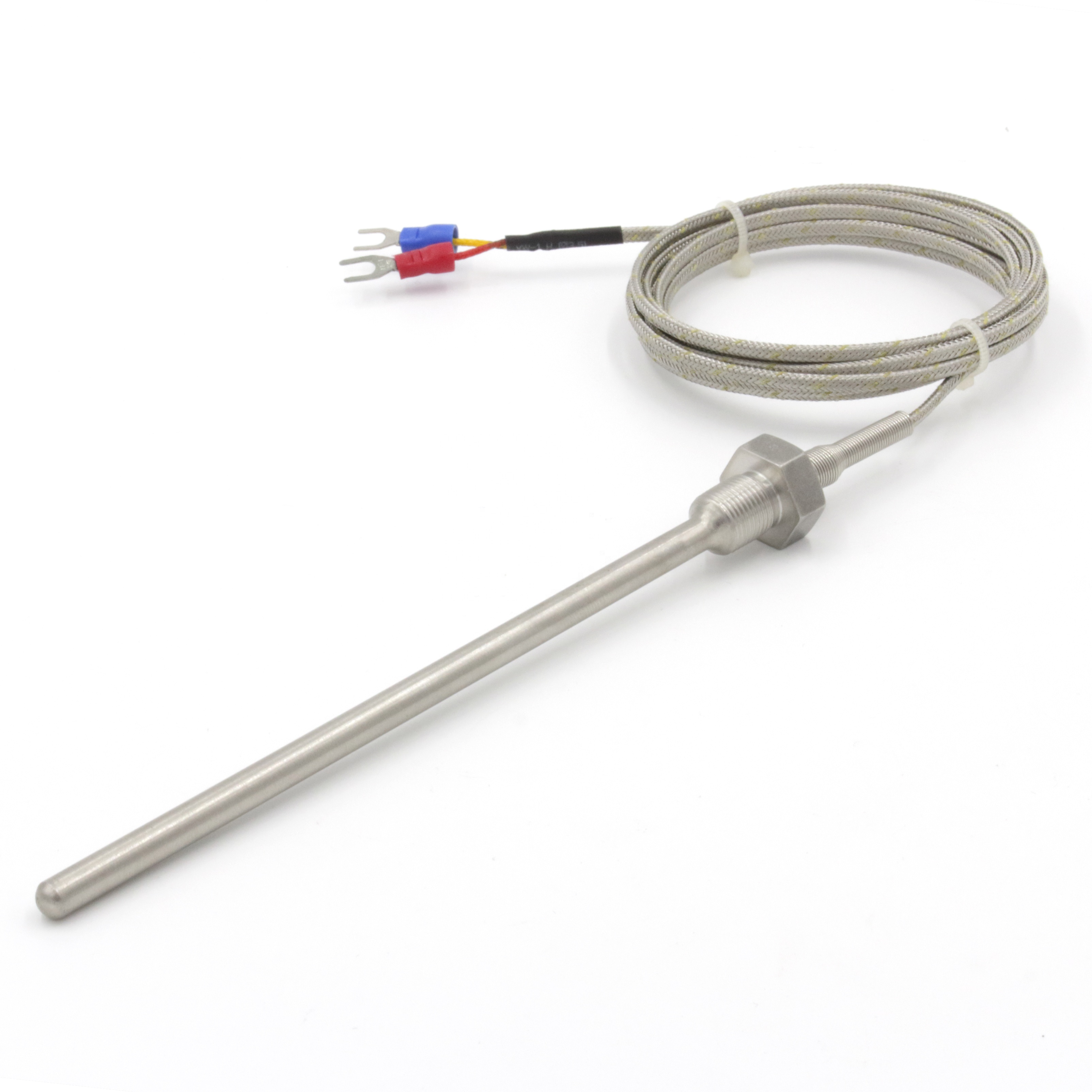 K Type Thermocouple 100mm 200mm Probe OVen Thermal Resistance Temperature Sensor