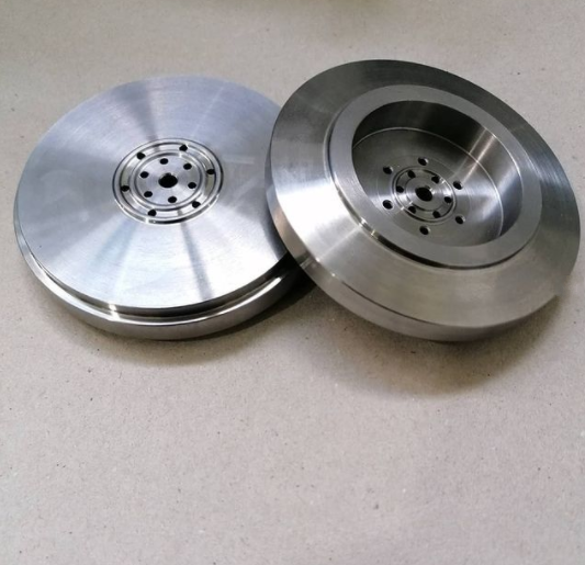 cnc lathe machining custom made high quality billet 6061 aluminum shoulder hubs manufacturer