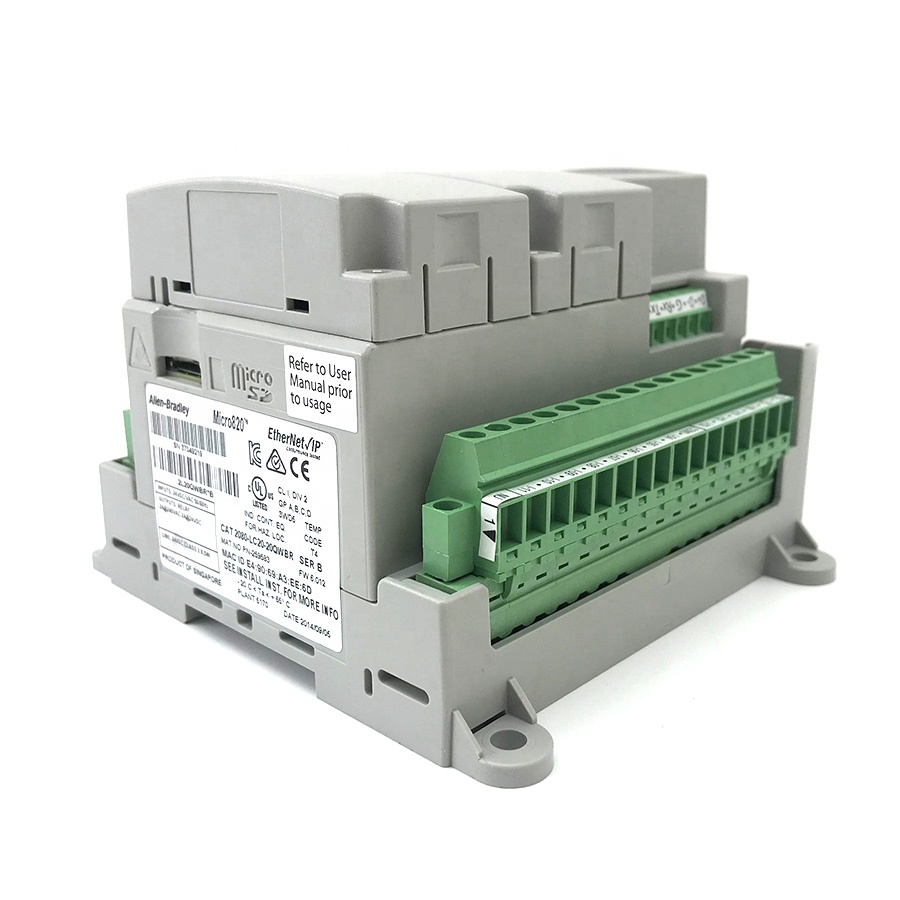 Allen Bradley 2080-Lc20-20Qwbr Allen Bradley Plc программирующий контроллер, Allen Bradley Plc