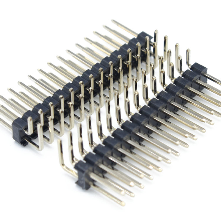 1,27 мм штыревой разъем 2,54 мм шаг Pcb Single двухрядные правый угол Smd 127 мм 2X40 штыревой разъем