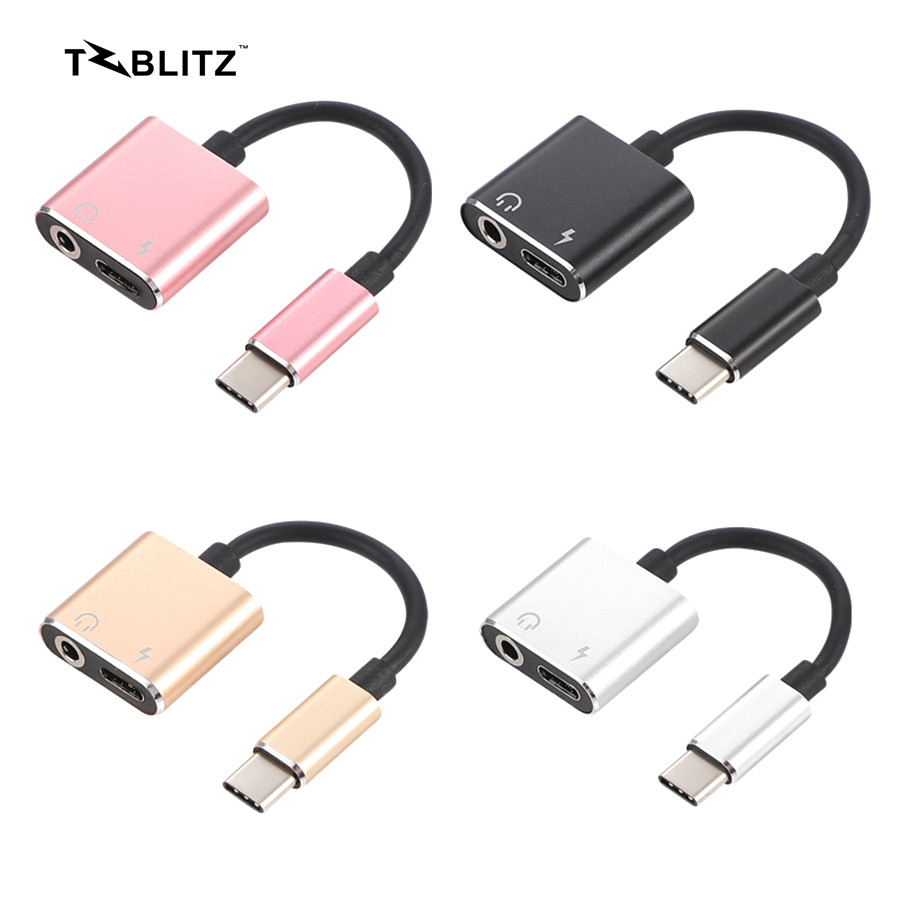 Тип C адаптер с разъемом подачи внешнего сигнала Aux адаптер с разъемом USB Type-C до 3,5 мм разъем для наушников адаптер для всех смартфонов с интерфейсом Type-C