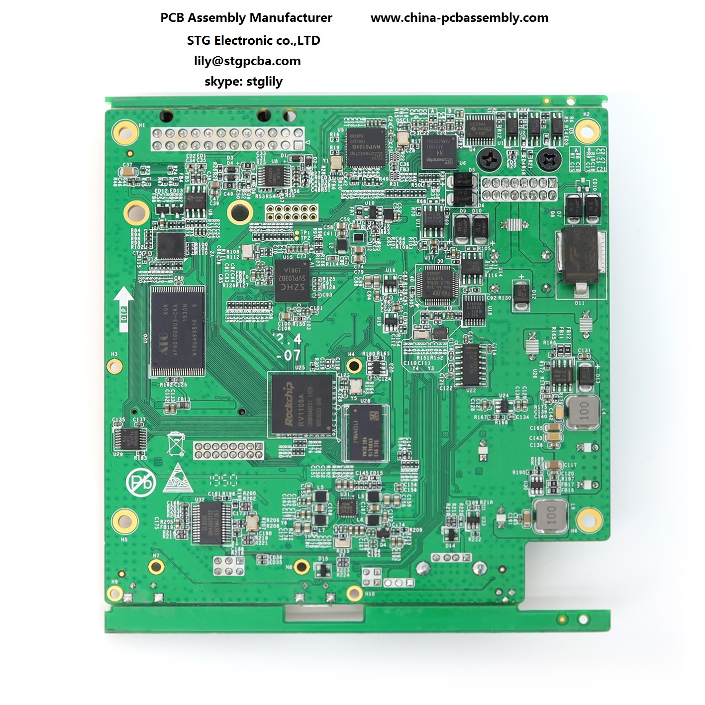 Электронный PCB в сборе PCB/PCBA услуги STG PCBA